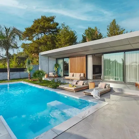 The Grey Houses - Dark Grey Villa Fethiye